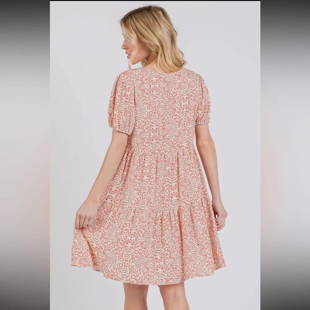 Floral Pink Dress - Picture 5 of 5